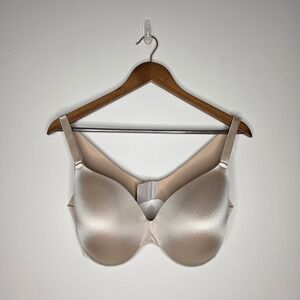 Soma Vanishing Back Full Coverage Bra Women 36DDD Nude Beige Underwire Smooth